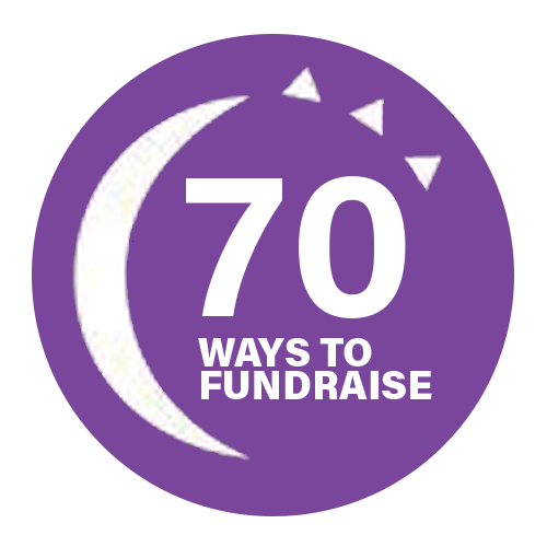 click here to discover 70 ways to fundraise